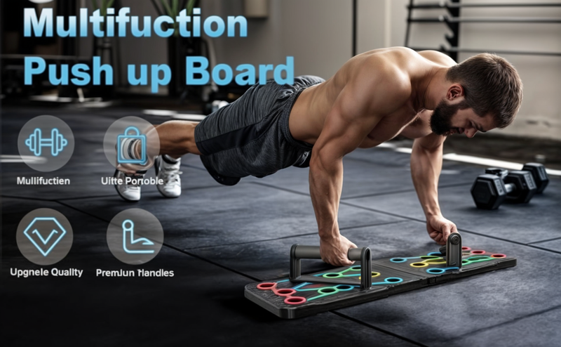 14 in 1 Board Push-up Bar